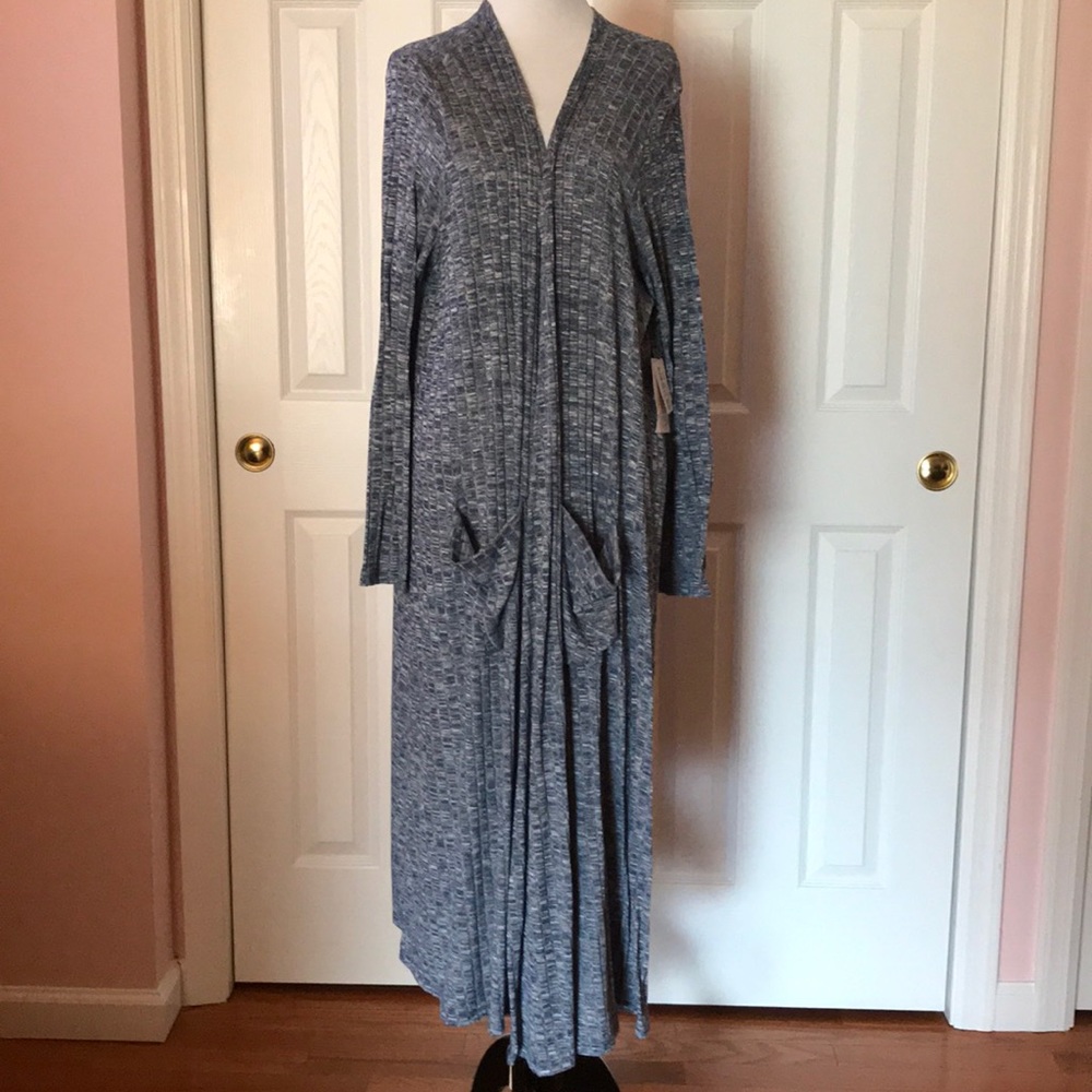 Lularoe Ribbed Sarah cardigan.